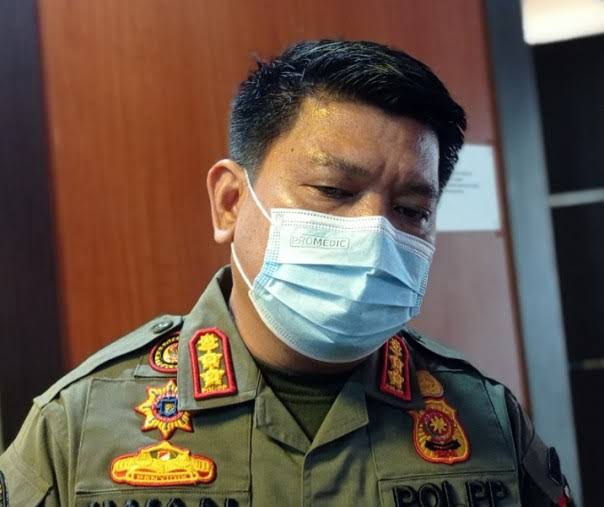 Kepala Satpol PP Pekanbaru Iwan Simatupang